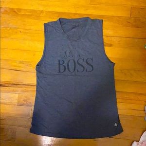 Like a boss muscle tee